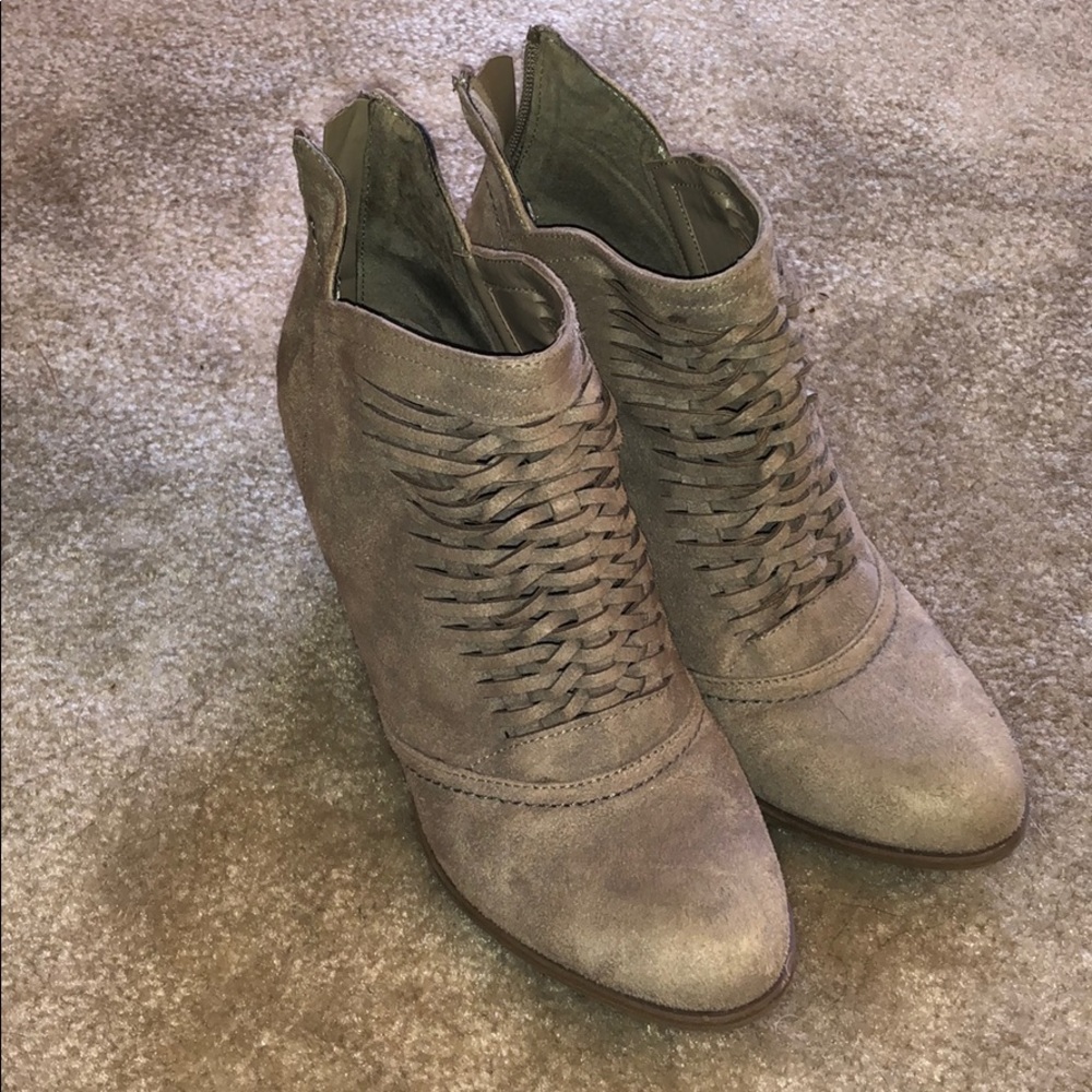 Tan Booties